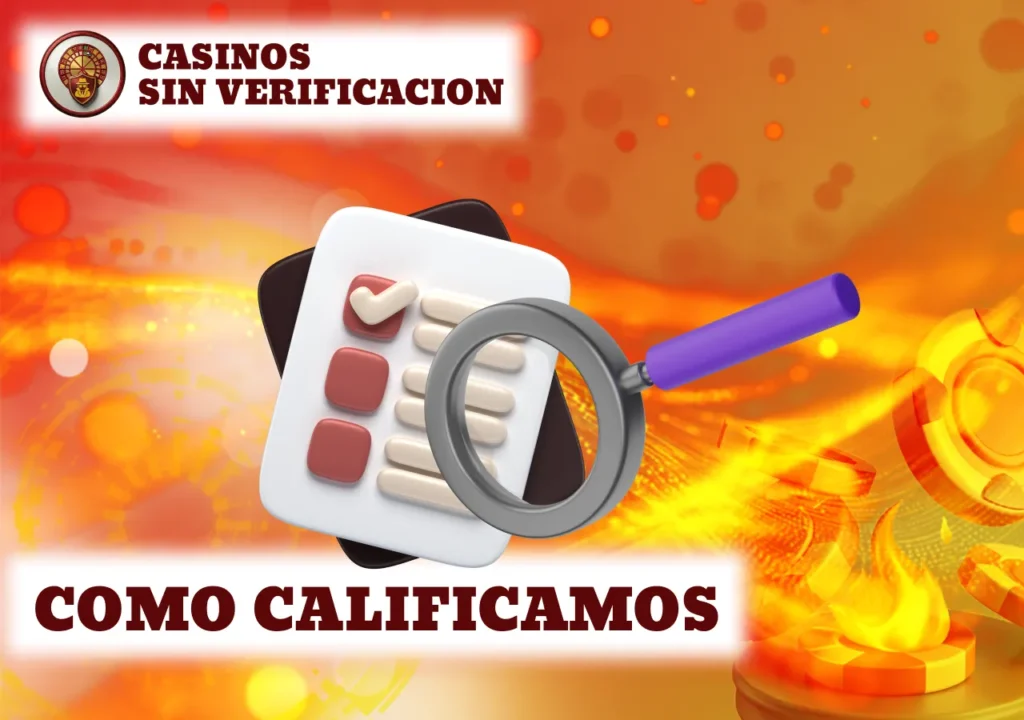 La metodología de evaluación de casinos sin verificación se basa en seguridad y facilidad de uso.